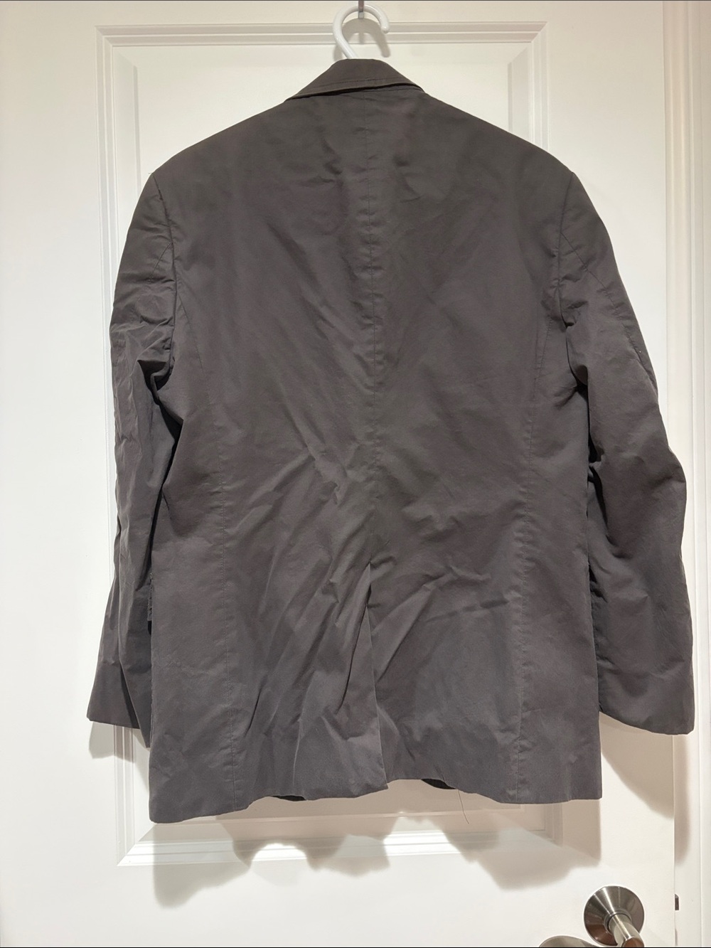 ($300) Daniele Alessandrini Men's Slate Gray Field Jacket - Picture 7 of 7